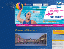 Tablet Screenshot of mondiali.pallanuototrieste.com